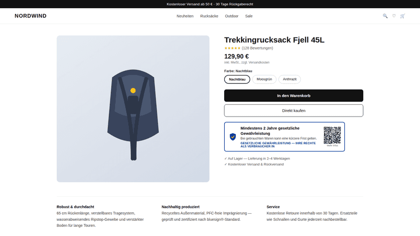 Gewaehrleistungslabel