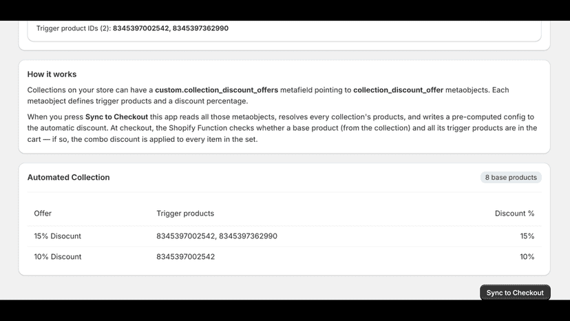 Bundle Config Page Section Two