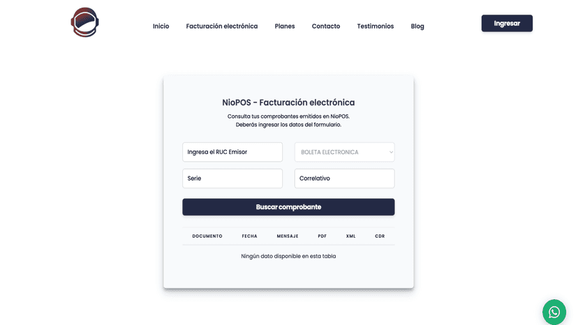 Verifica tus comprobantes en nuestro portal público.