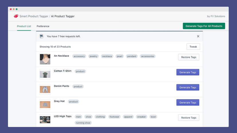 Simple UI