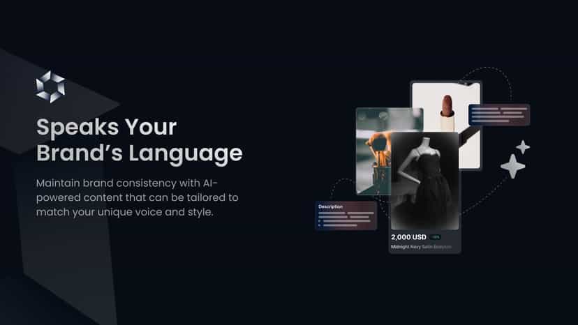 Maintain consistency with AI content that tailored to your store