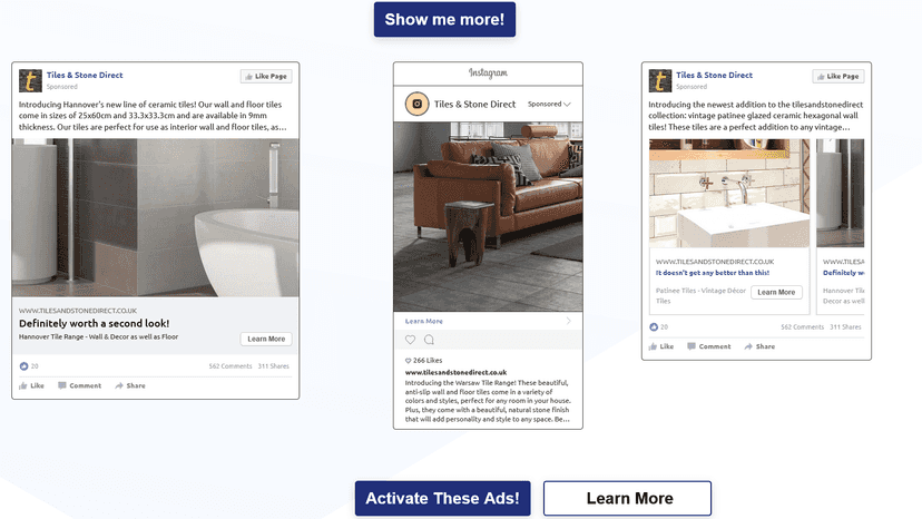Get Ads created for you.