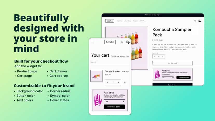 Beautifully designed your store in mind