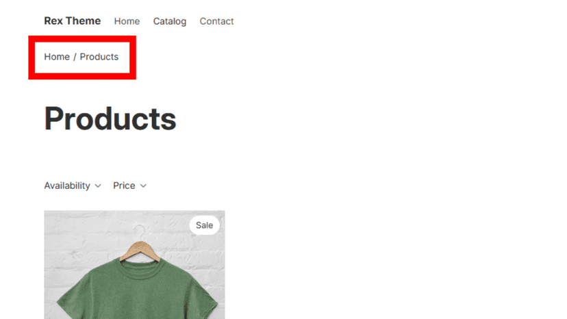 Easy Breadcrumbs - Page Render