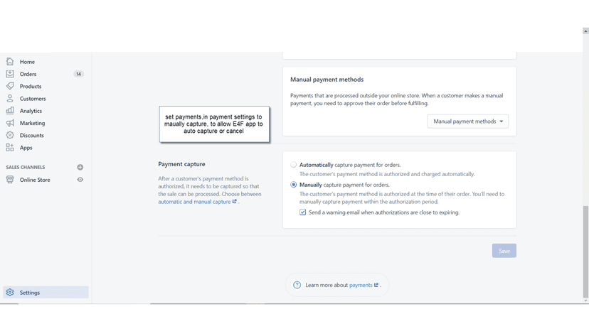 auto-capture insured orders