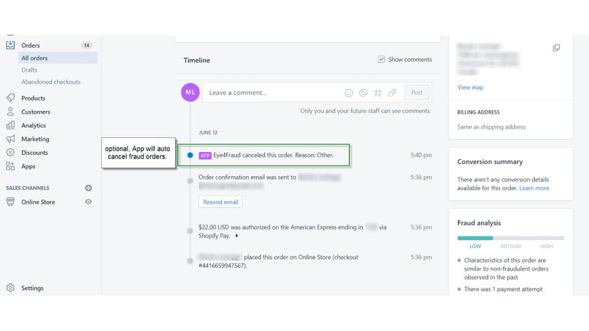 AUTO-CANCEL FRAUD ORDERS