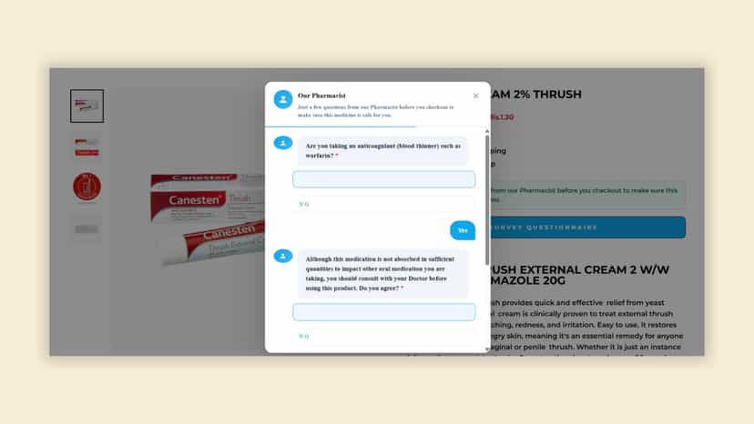 Pharmaboost Live Questionnaire
