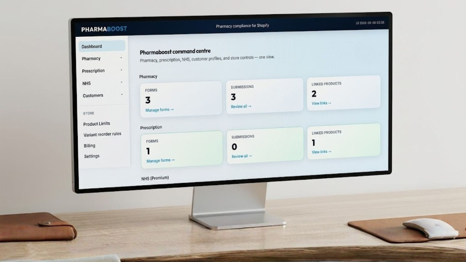 Pharmaboost Dashboard