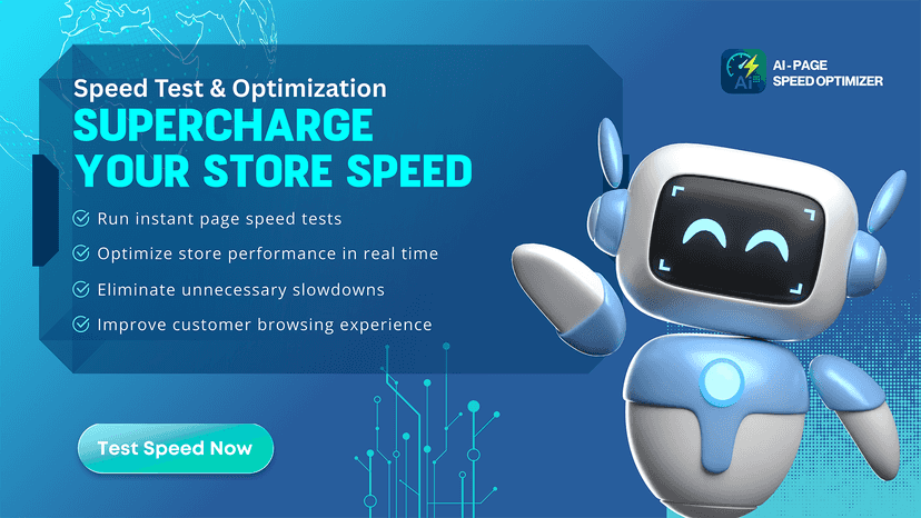 Instant speed tests and real-time store performance boost