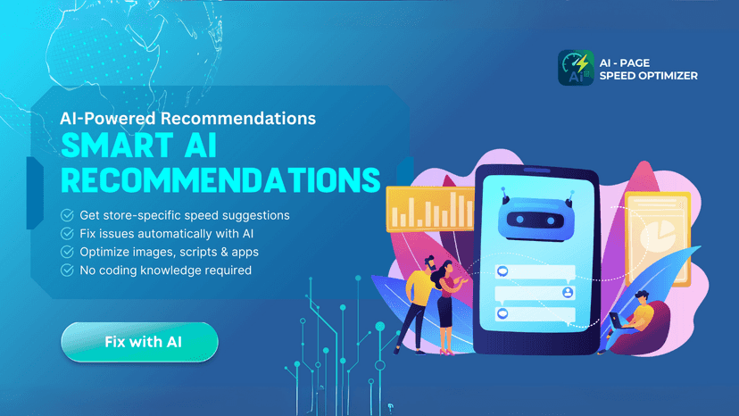 AI analyzes your store and recommends what to improve.