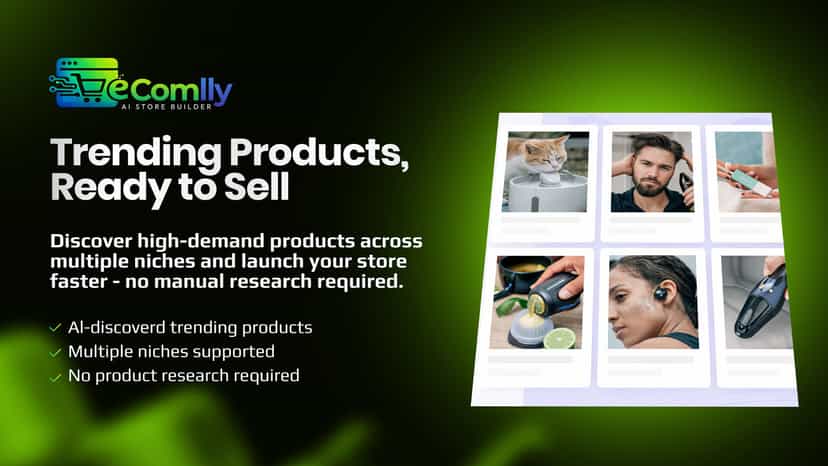 Browse trending products ready to sell across multiple niches