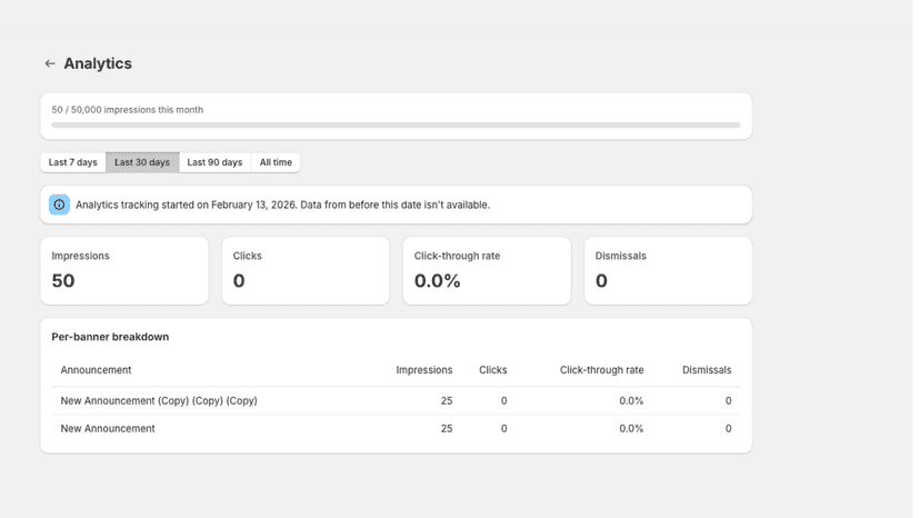 Analytics
