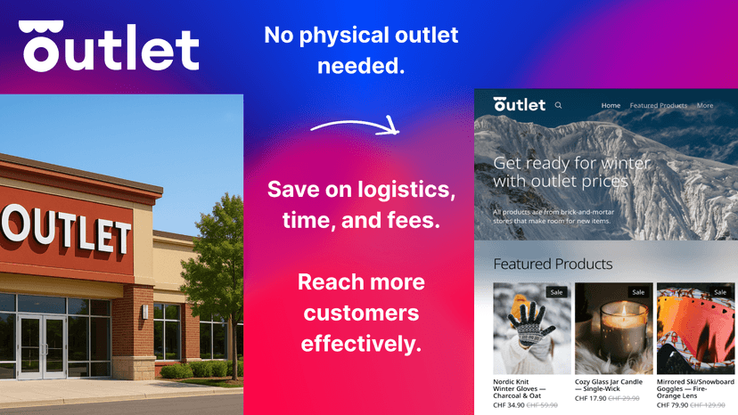 No physical outlet needed.