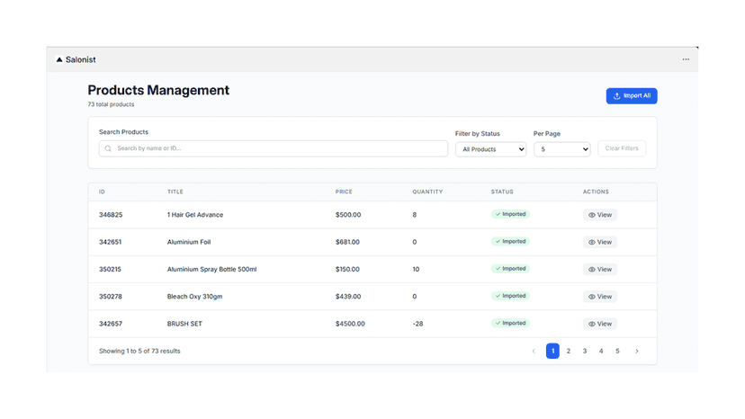 Synchronize Your Products