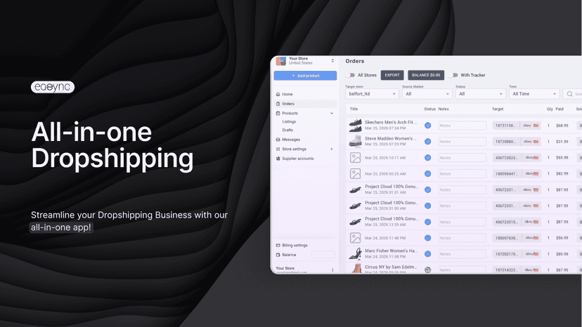 Easync: All-in-one Dropshipping