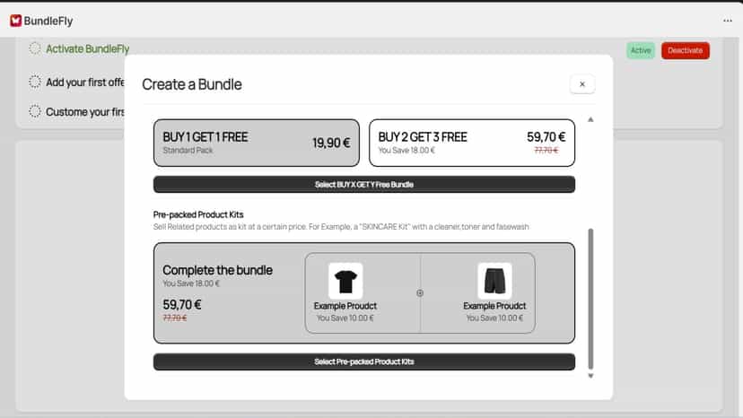 All bundle list