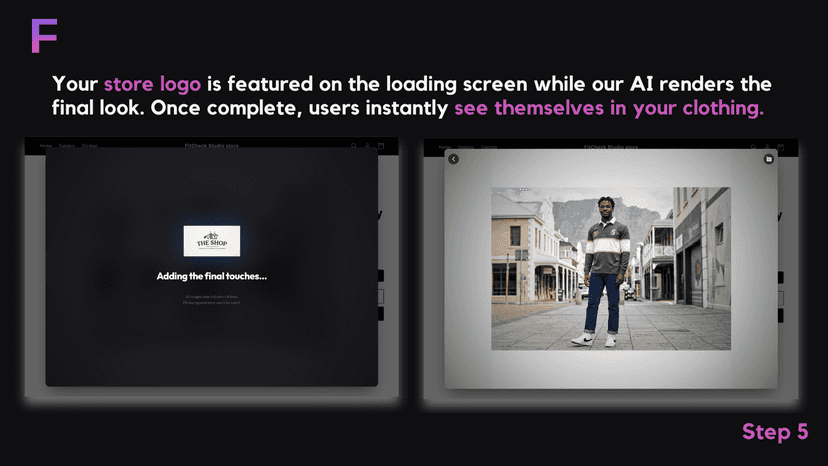 Branded AI rendering lets users see themselves in clothing