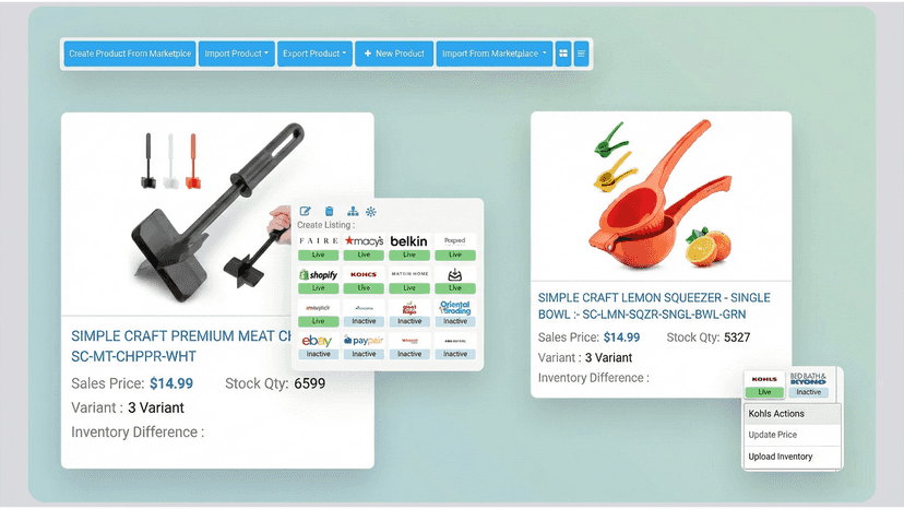 Catalog management