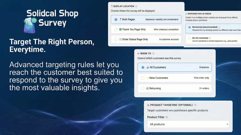 High-Response Post Purchase Surveys