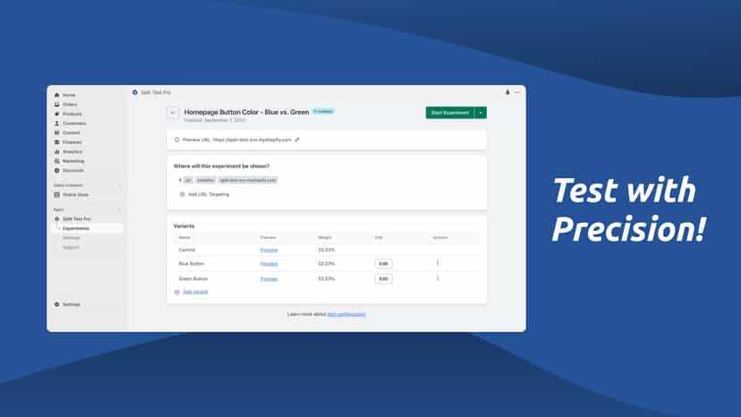 Test with precision using Split Test Pro analytics