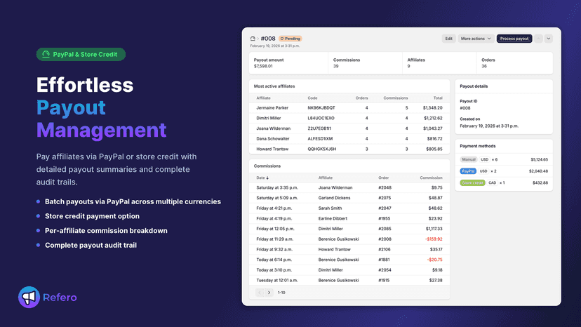 Effortless Payout Management