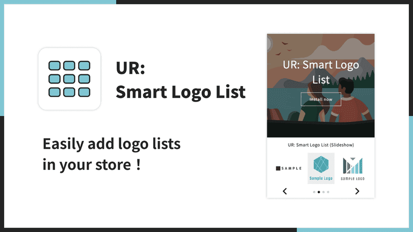 UR: Smart Logo List | Easily add logo lists in your store!