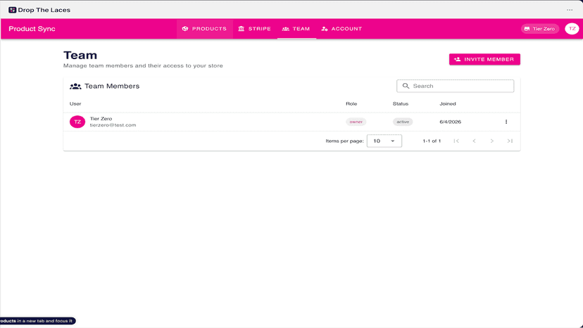 User management