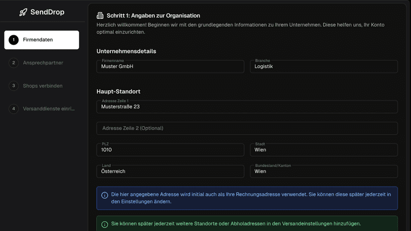Registrierung