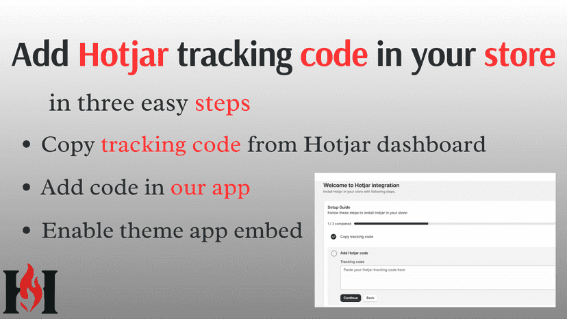 onboarding page for the app