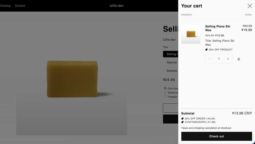 Set discount rules and apply them automatically at checkout