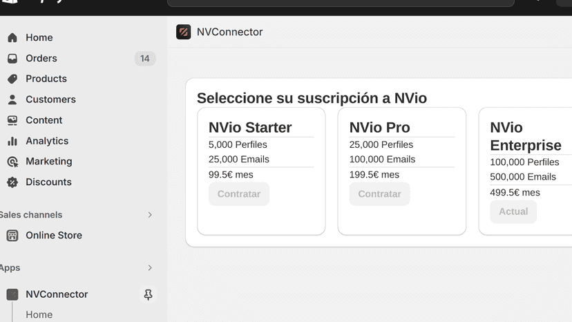 Subscription Change