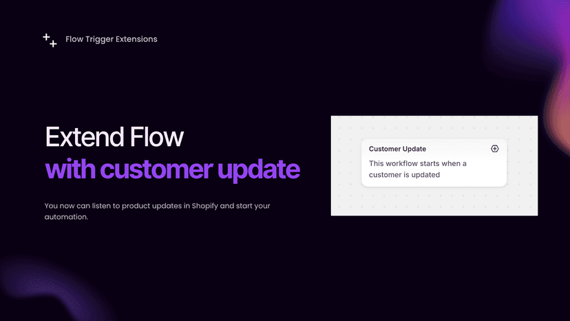 Image with customer update trigger