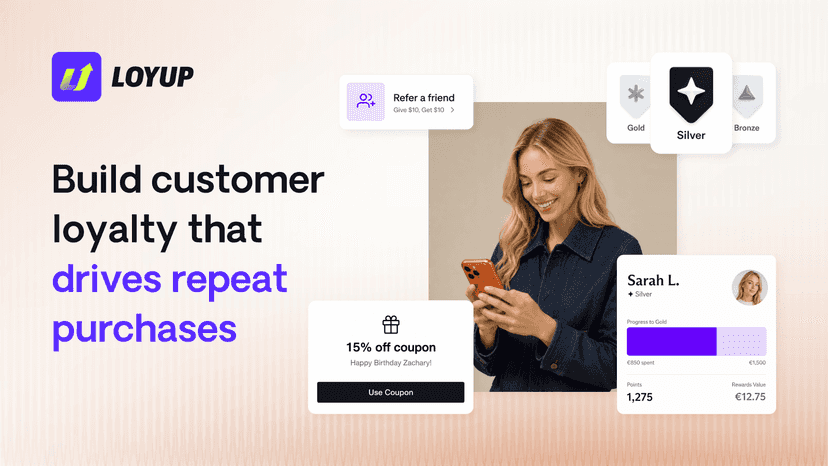 Reward customers after every purchase