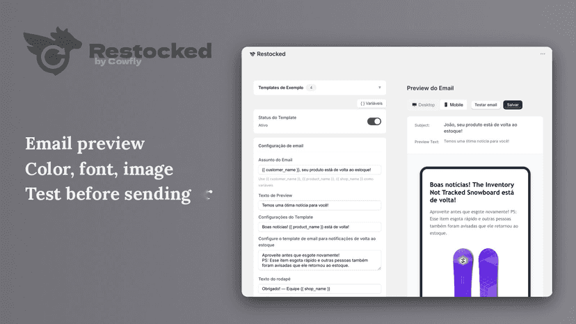 Emails that match your brand