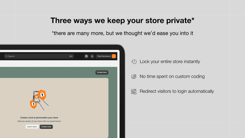 Three ways we help you