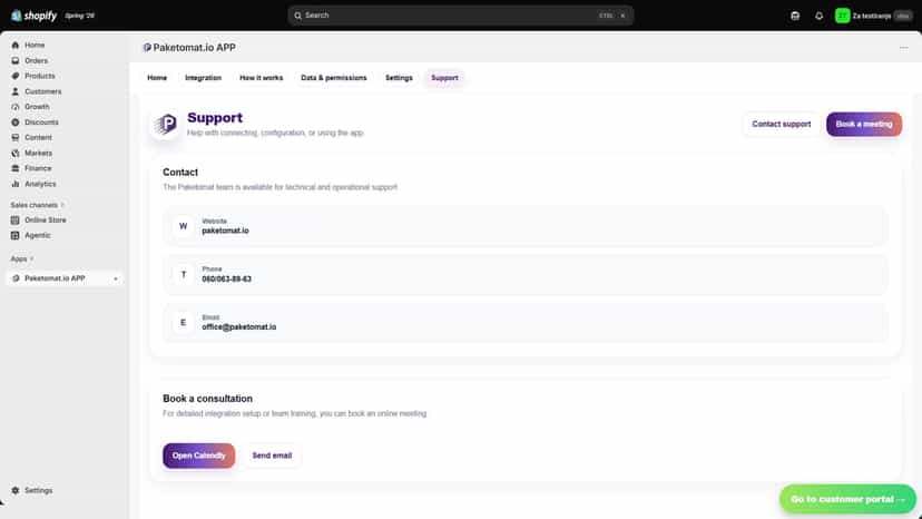 paketomat.io Support