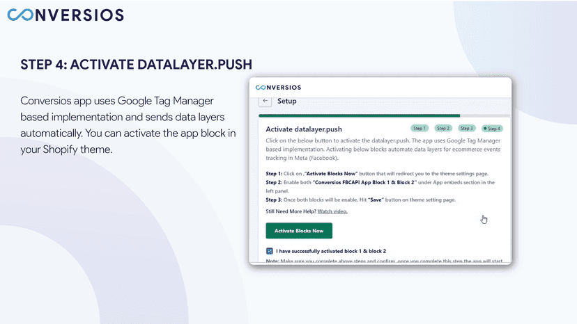 Facebook Pixel & Conversions API integration in theme block.