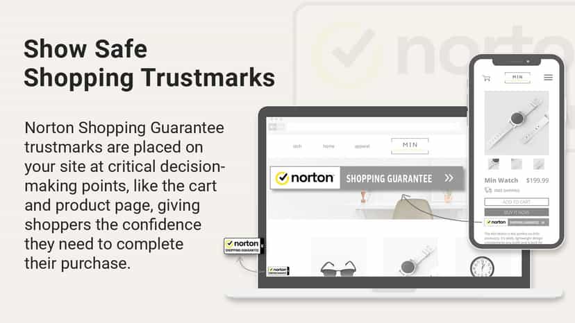 Show Safe Shopping Trustmarks
