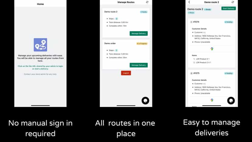 Mobile App For Drivers