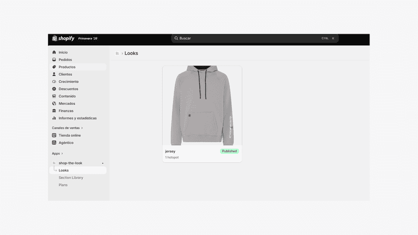 Manage and publish your shoppable looks