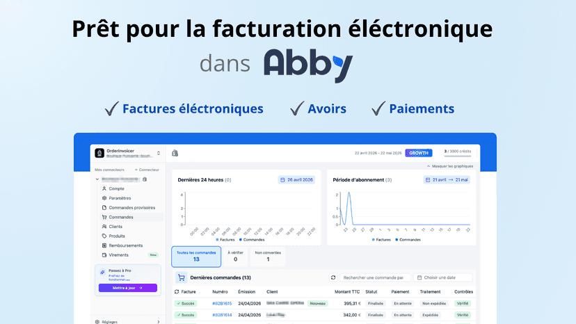 Facturation électronique pour les e-commerce avec Abby