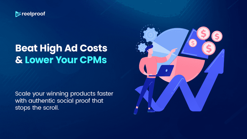 Lower CPMs with authentic social proof video ads for TikTok.
