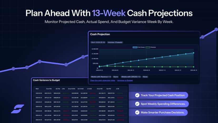 Plan Ahead With 13-Week Cash Projections