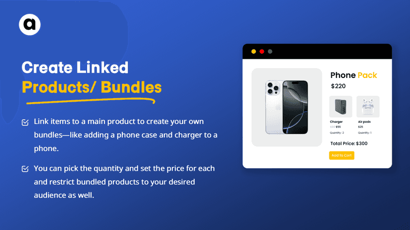 Create Shopify Chained Products Bundle