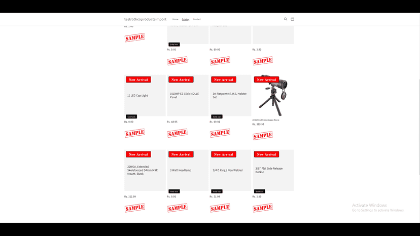 Show label and badges