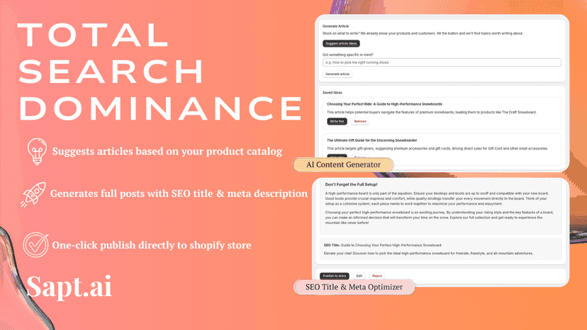 Total Search Dominance