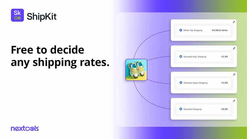 ShipKit: create custom and dynamic shipping rates