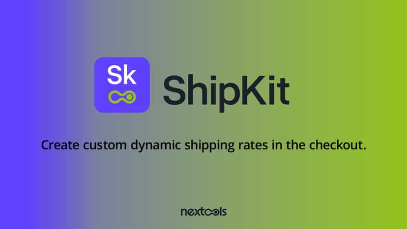 ShipKit: create custom and dynamic shipping rates