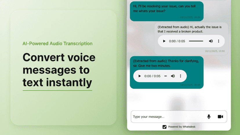 AI-Powered Audio Transcription