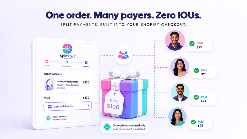 Splitkart - One Order , Many payers. Zero IOUs